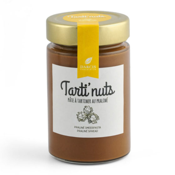 Tarti'nuts : pâte à tartiner onctueuse et sans huile de palme aux noisettes